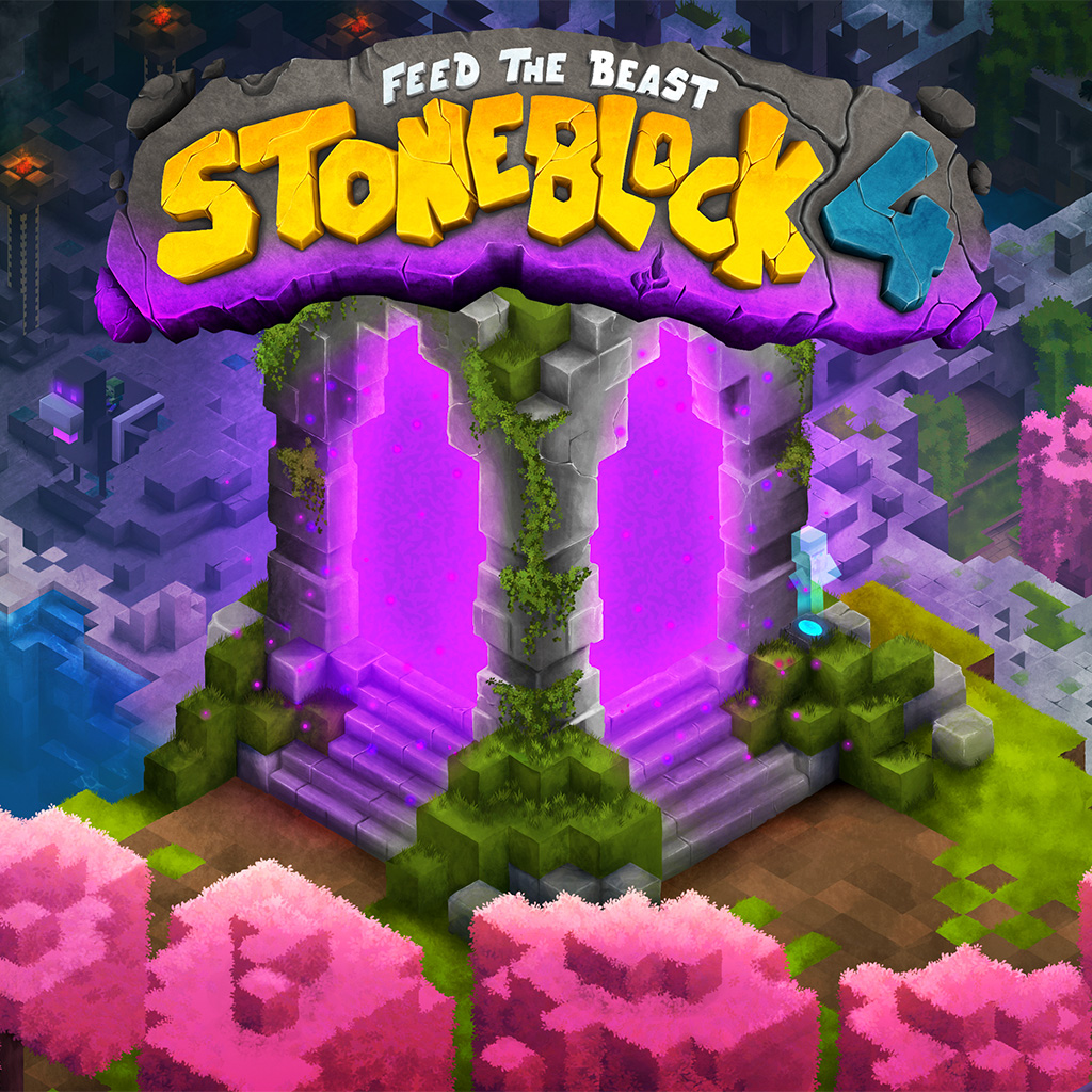 FTB StoneBlock 4 official modpack artwork